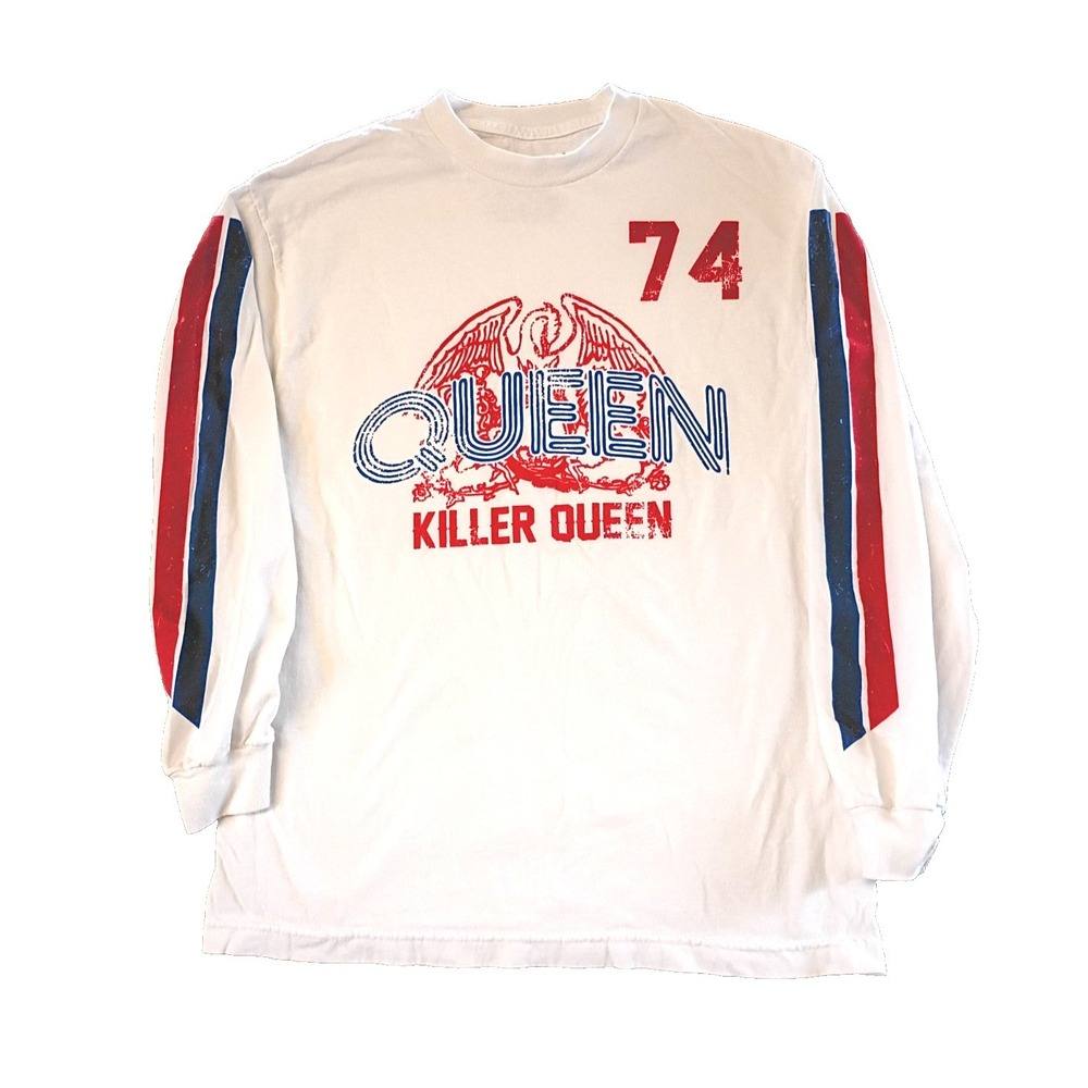 Queen "Killer Queen" Long Sleeve T-Shirt Size Medium